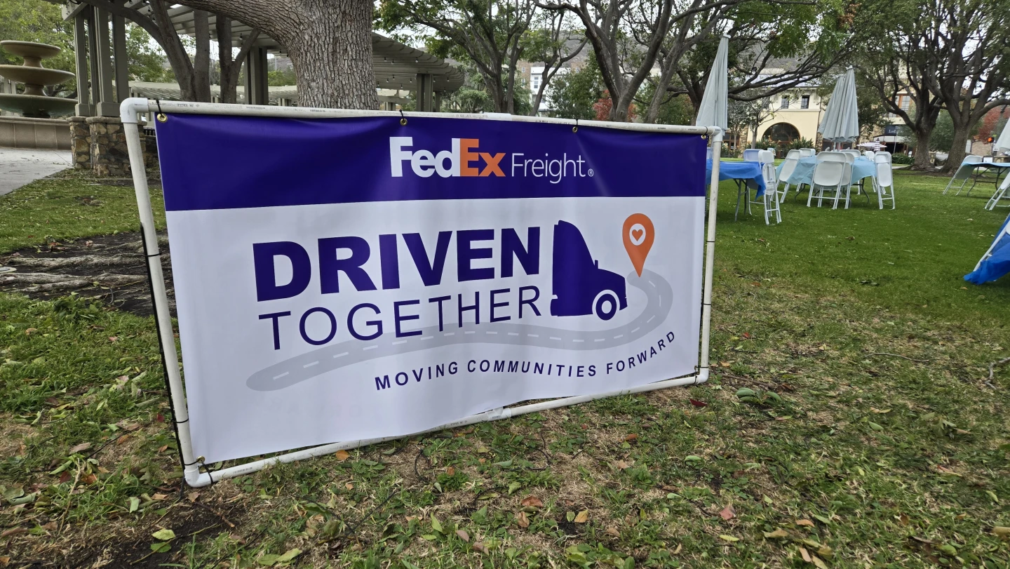 FedEx Freight's Driven Together initiative sponsored the first rest stop for riders during the annual Bike MS: Bay to Bay event in Carlsbad, Calif.